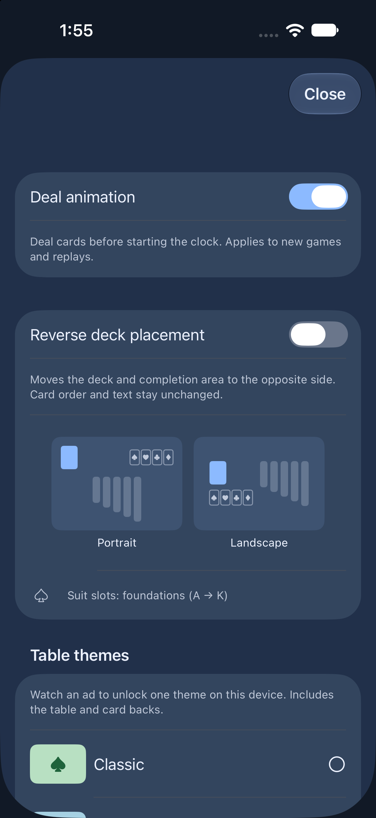 Themes & Layout