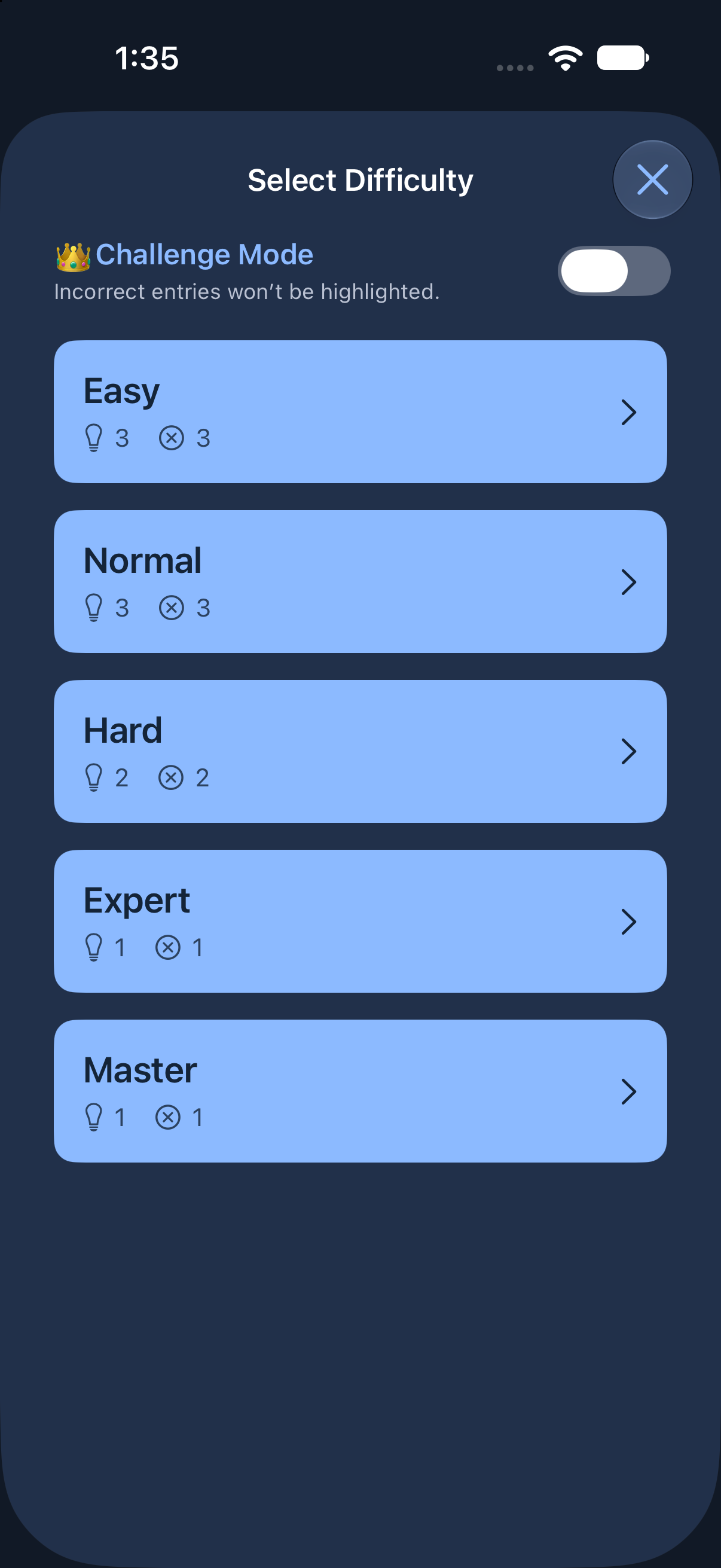 Difficulty